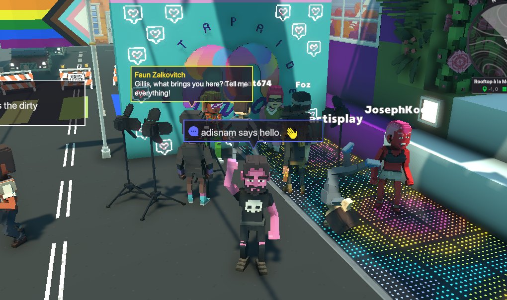 adisnam62's tweet photo. @TheSandboxGame @METAPRIDELAND I just participated in the #BelongingWeek contest for a chance to win a Progress Flag NFT! Check out my screenshot below!
👇 https://t.co/KX5U9zwaWu