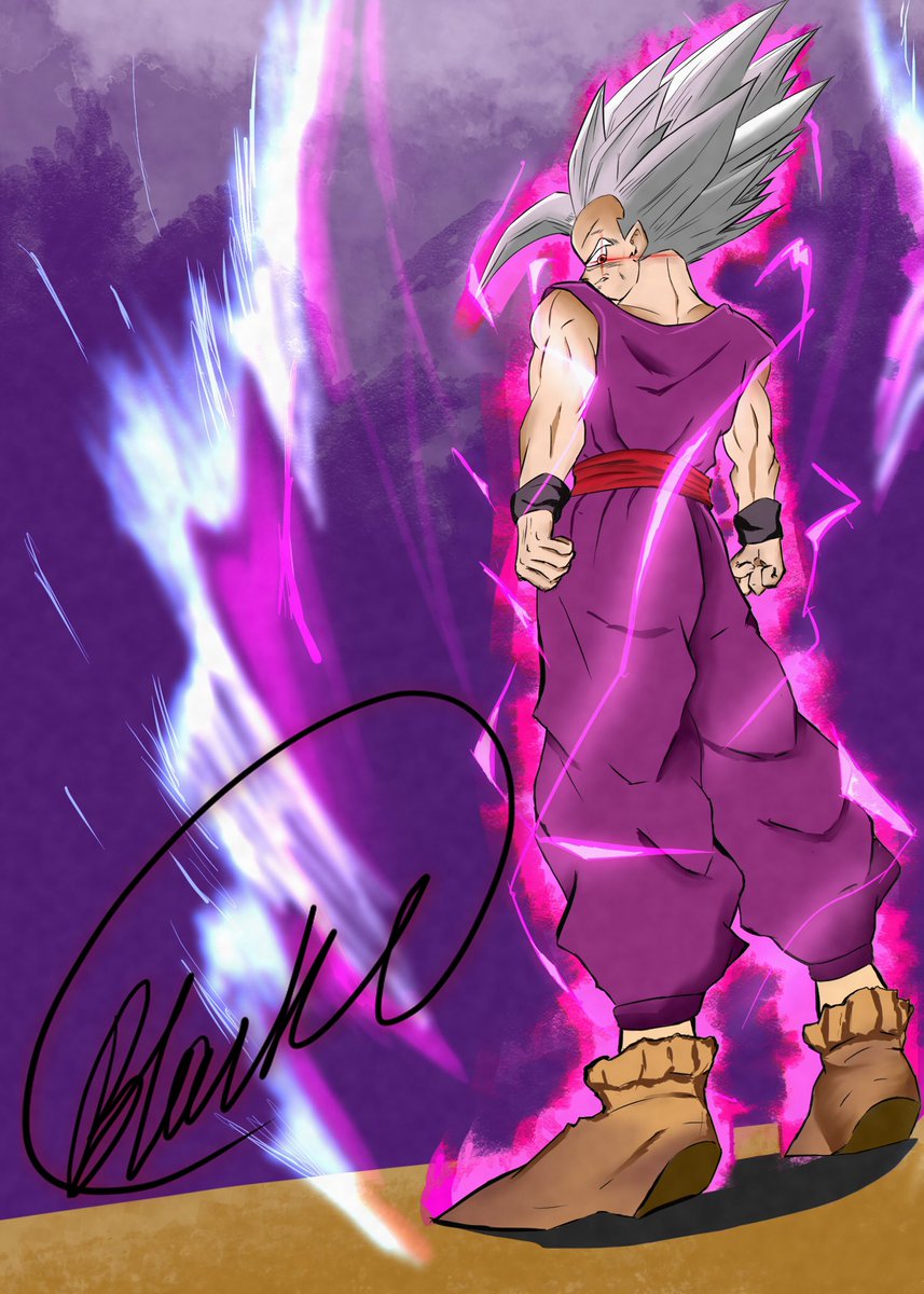 KhaoZ_XL's tweet photo. **Spoiler Warning**
•
•
•
•
•
•
Final (Beast) Gohan - DBS: Super Hero
“That all you got..? Now it’s my turn!”
•
#GohanBeastRedraw #DragonBallSuperSuperHero #DragonBall #FinalGohan #Anime https://t.co/WkCav4c89s