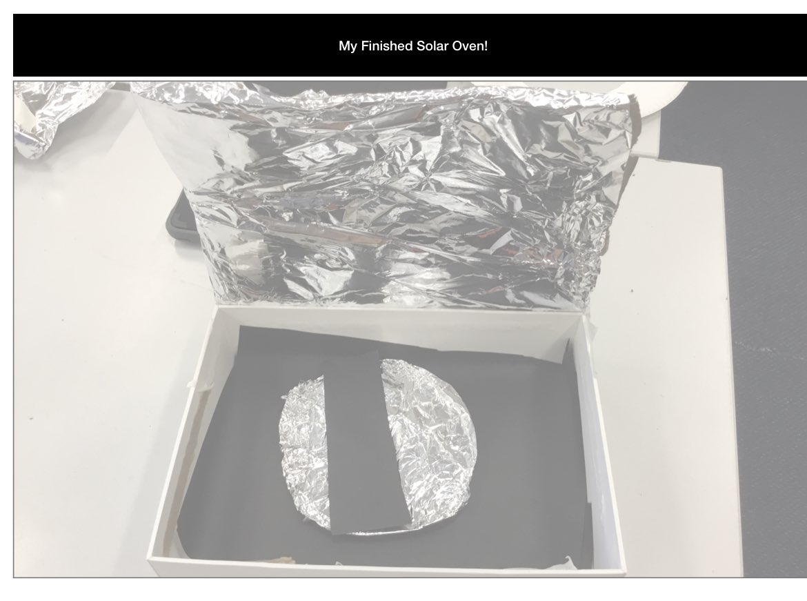 Students used Numbers to plan, design, reflect and evaluate on how to create the perfect solar oven. Students researched the theory behind how a solar oven works, selected relevant materials and captured and documented each step of the process. <a href="/Apple/">Apple</a> <a href="/AppleEDU/">Apple Education</a> #numbers #iPad