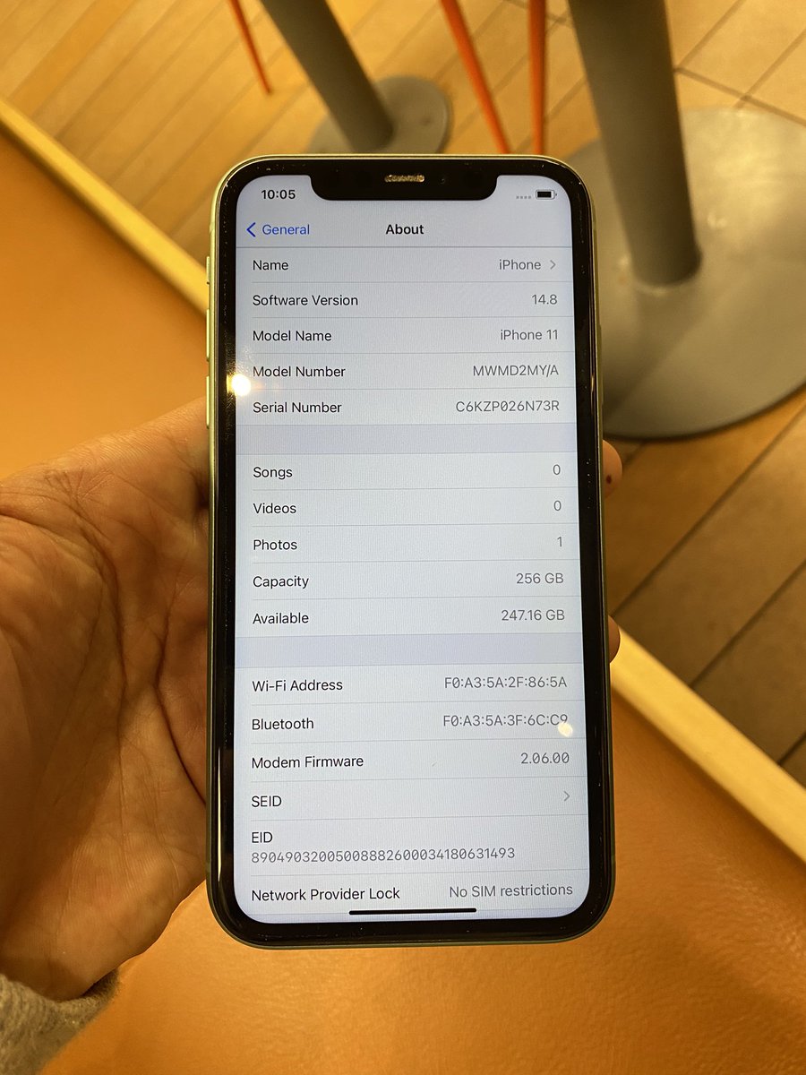 atip_iphone's tweet image. Iphone 11 256gb myset. Good Condition 9.5/10. Tiada calar. 100% function tiada masalah. Face id, truetone semua okay. Batery 84%.