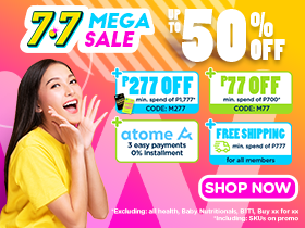 deabeautystyle's tweet image. #WatsonsPH #sevenseven #usepromocode
Use code: M77, get Php 77 off, min spend of Php 700, Excluding: all health, Baby Nutritionals, B1T1, Buy xx for xx; Including: SKUs on promo (with supplier support), shop now:
clk.omgt3.com/?PID=51748&amp;amp;AID…