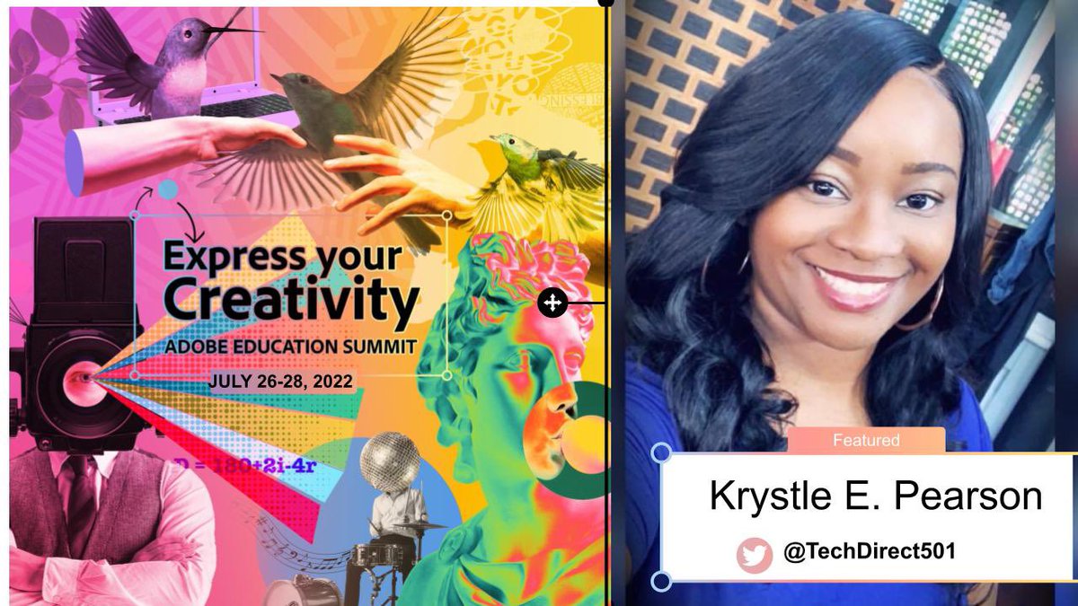 I’m excited to share that I will be presenting at the Adobe Education Summit! You do not want to miss this FREE conference hosted by @AdobeForEdu. For more information, visit lnkd.in/gE9C8MYQ #adobeeducreative #education #educators
