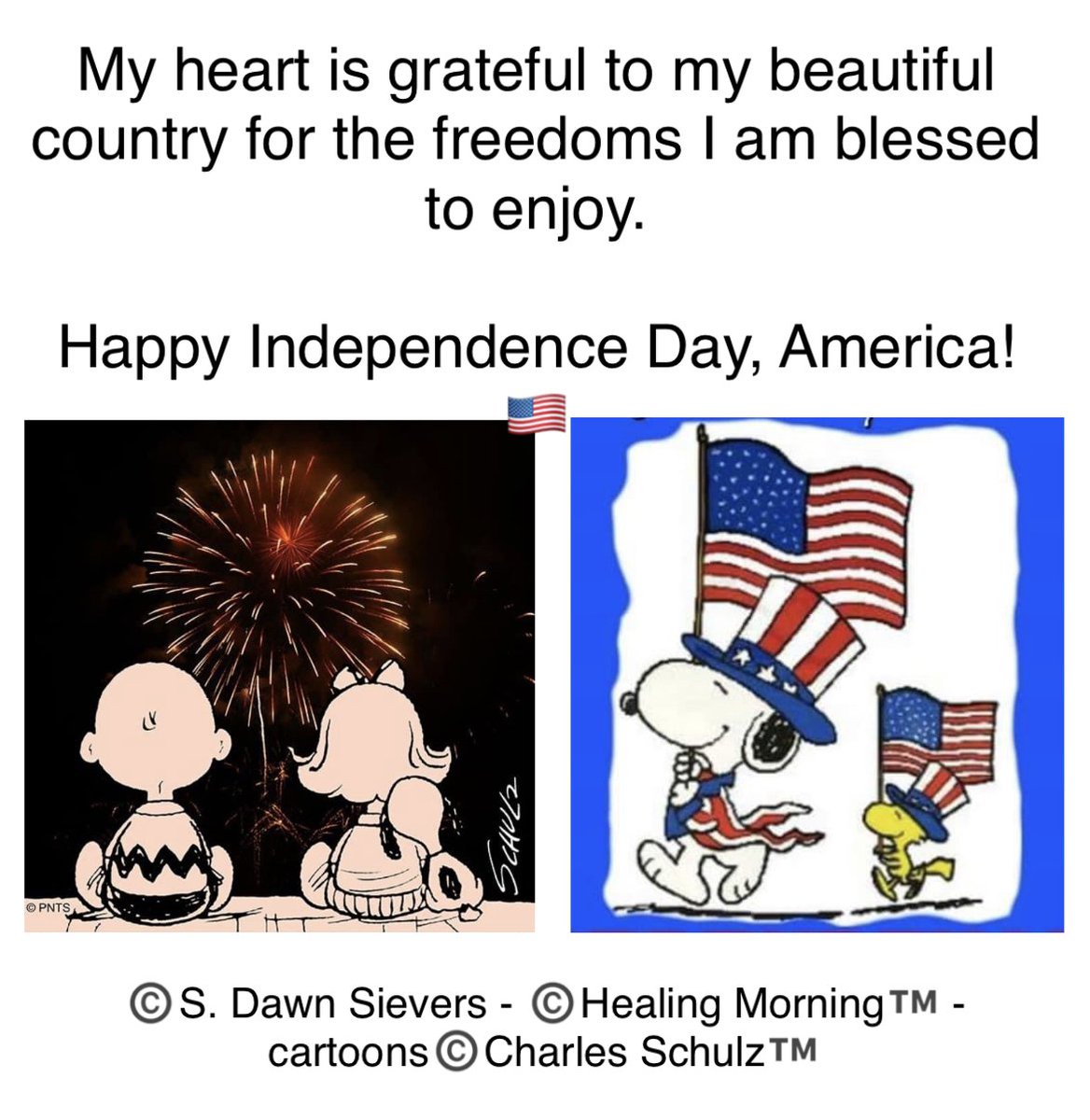 sds2965's tweet photo. Healing Morning Extra™️. One final post to express my love, appreciation, and gratitude for the blessings of freedom my home country affords us all. Happy Independence Day, America! ❤️ 🇺🇸 

#HealingMorningExtra™️  #USAIndependenceDay  #4thOfJuly  #Freedom  #GratefulHeart https://t.co/48rnpkQpxt