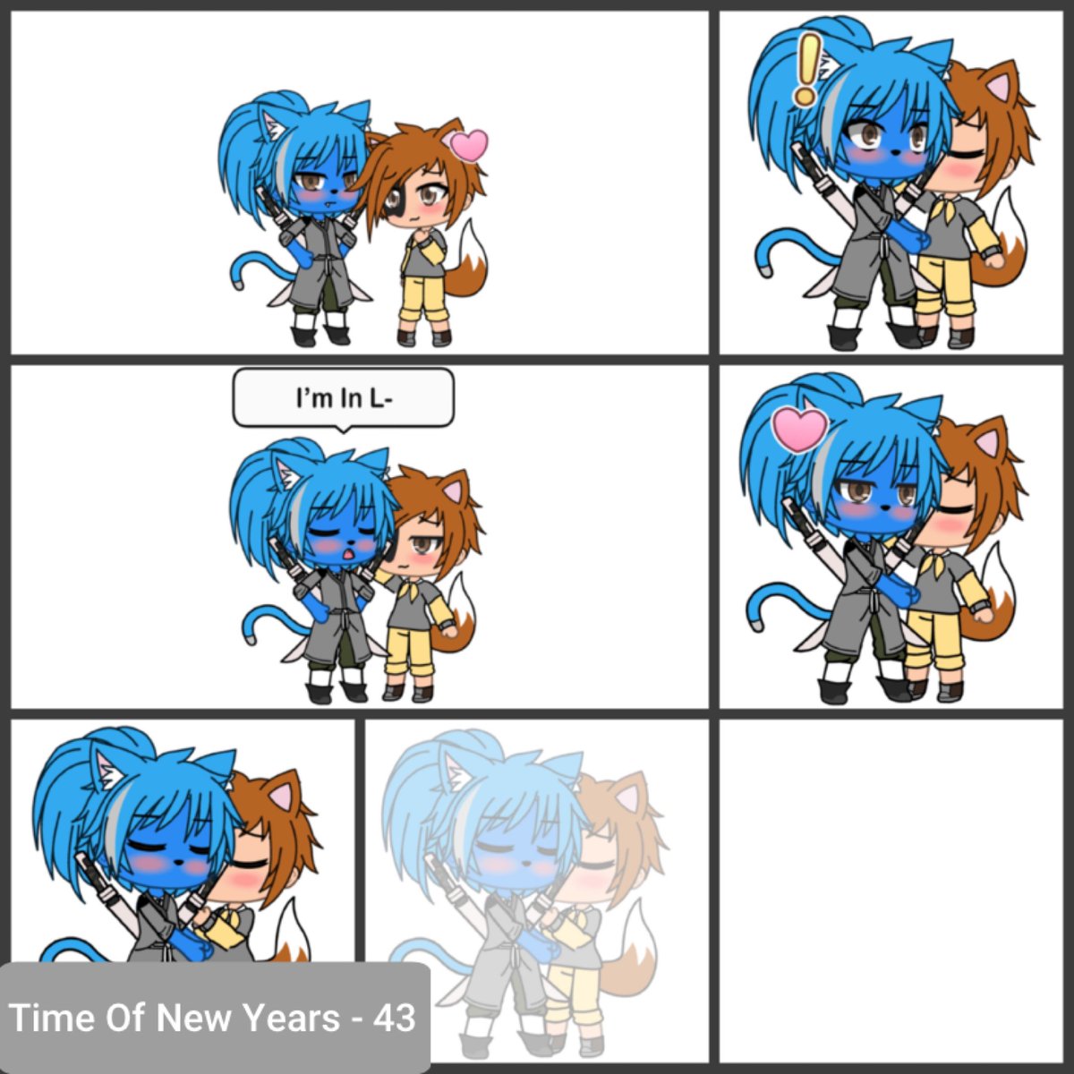 GachaEntertain1's tweet photo. Time Of New Years 43 - New Years Kiss
#Gacha34 #GachaEntertainment #GachaLife #Comics #RensComics https://t.co/DUmoLC0QAN