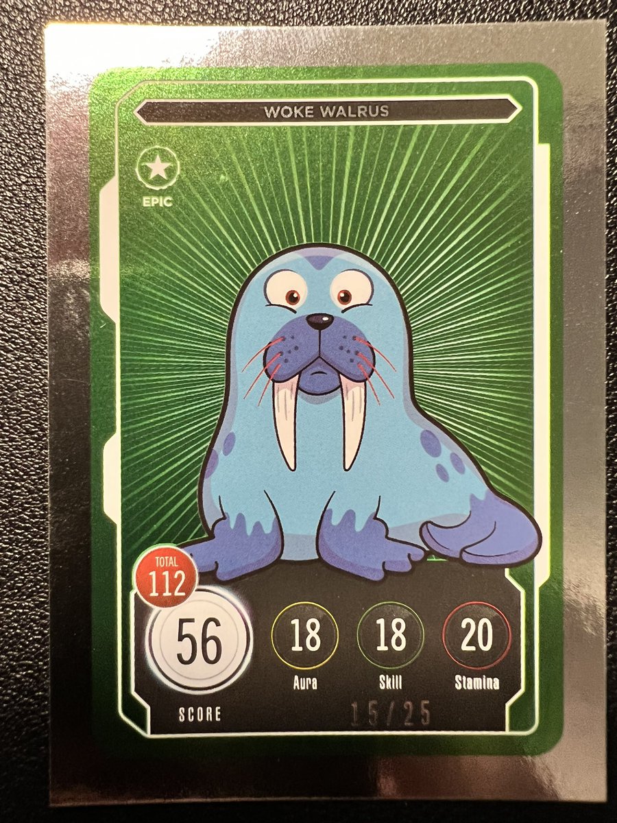 dhmorley's tweet photo. @Corso52 @veefriends @garyvee Yeah My boys wouldn’t let me wait so we opened up one of the decks! This was a really fun card to reveal!! https://t.co/gOkMSg7Urp