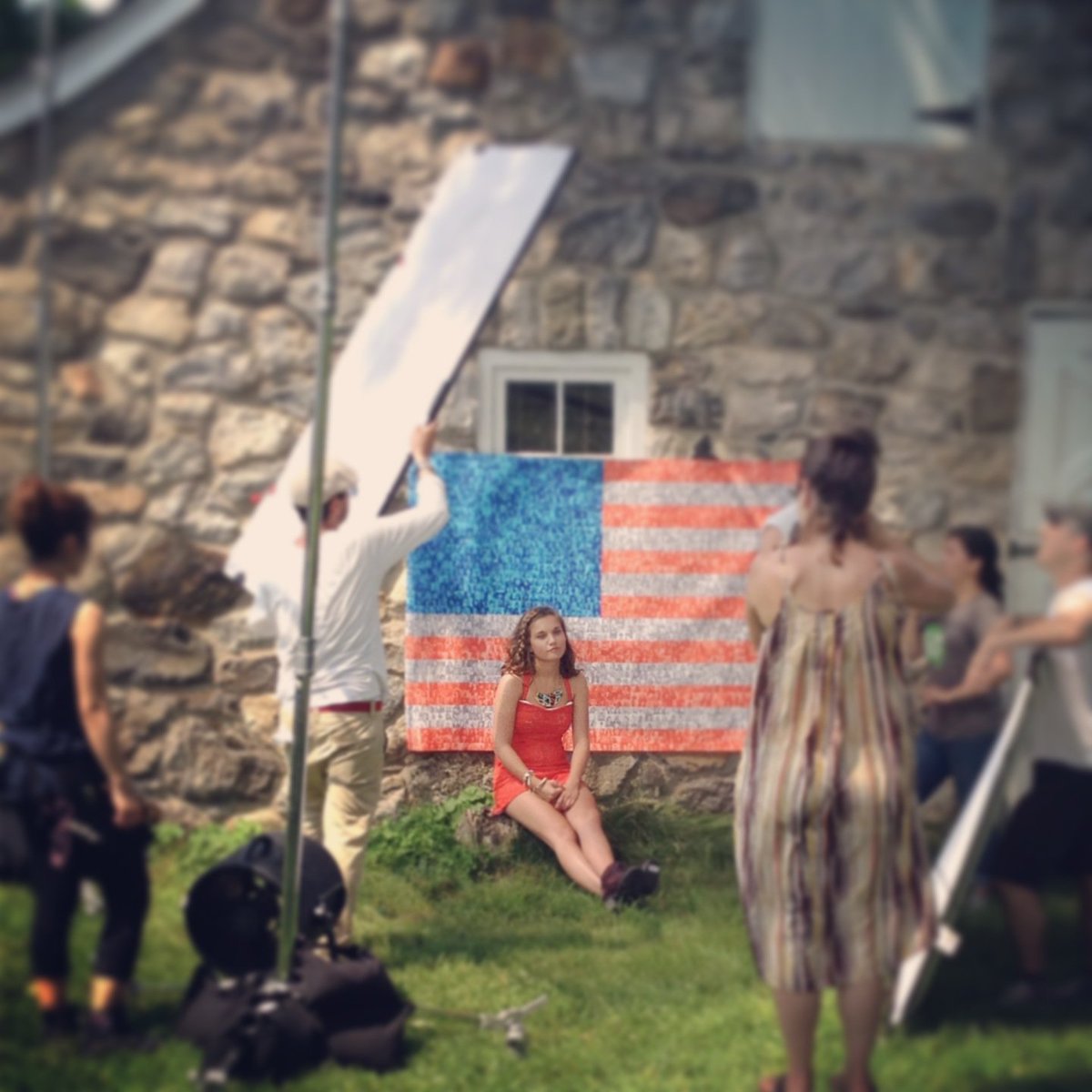 hauntedsunshine's tweet photo. Good day to post this throwback photoshoot I did for the @seventeen #PrettyAmazing event. Good times. #BehindTheScenes https://t.co/dYKhNBaxU5