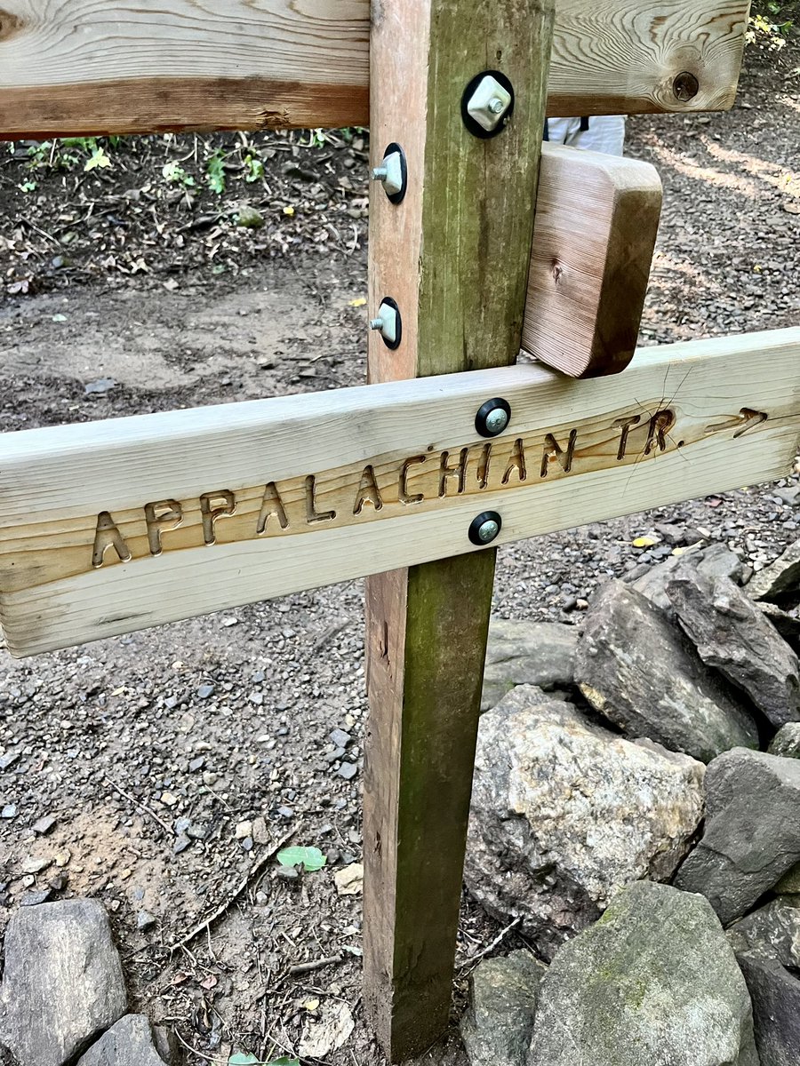 Spent our weekend camping and logging some miles on the AT! 🏕🏔