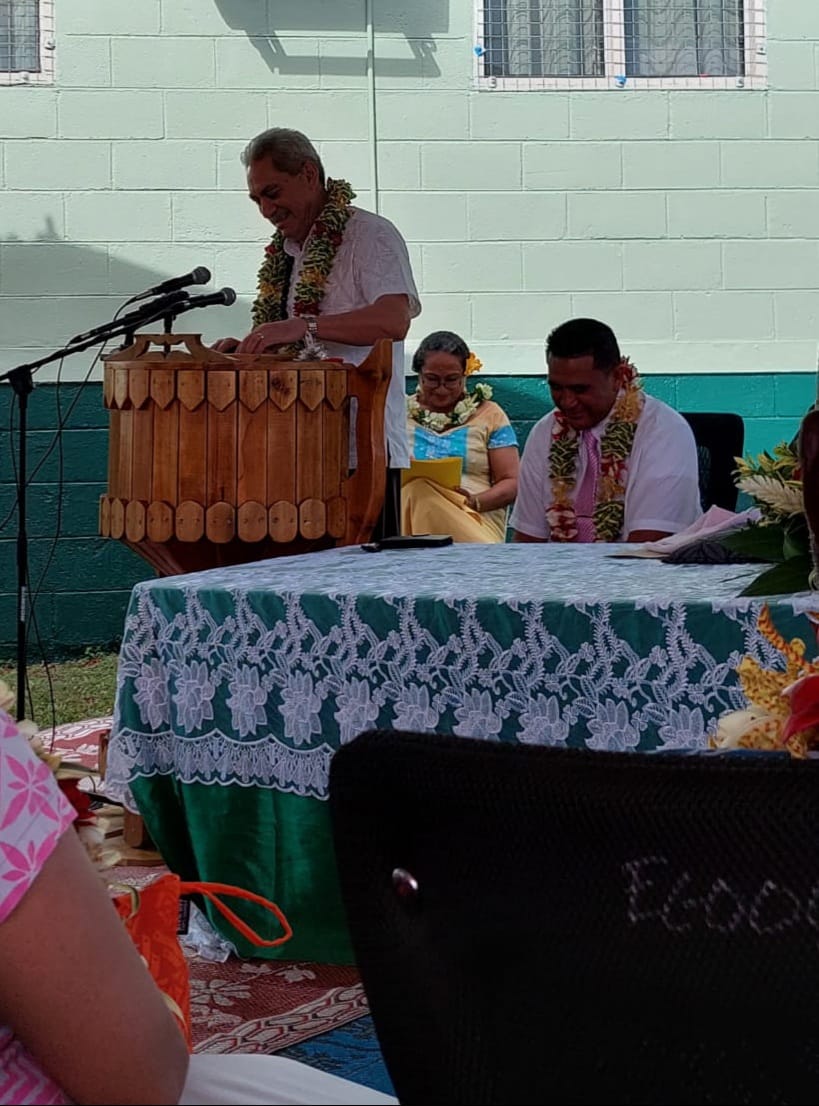 IndiainNZ's tweet photo. #IndiainSamoa
Under @samoaknowledge supported by India-UN Development Partnership Fund, the Lifelong Learning Lab was launched on 30 June. India’s Hon CG Mr L. A. Meredith participated in the event and made High Commissioner @MukteshPardeshi's remarks on his behalf. @samoagovt https://t.co/2FIEBKMO1c