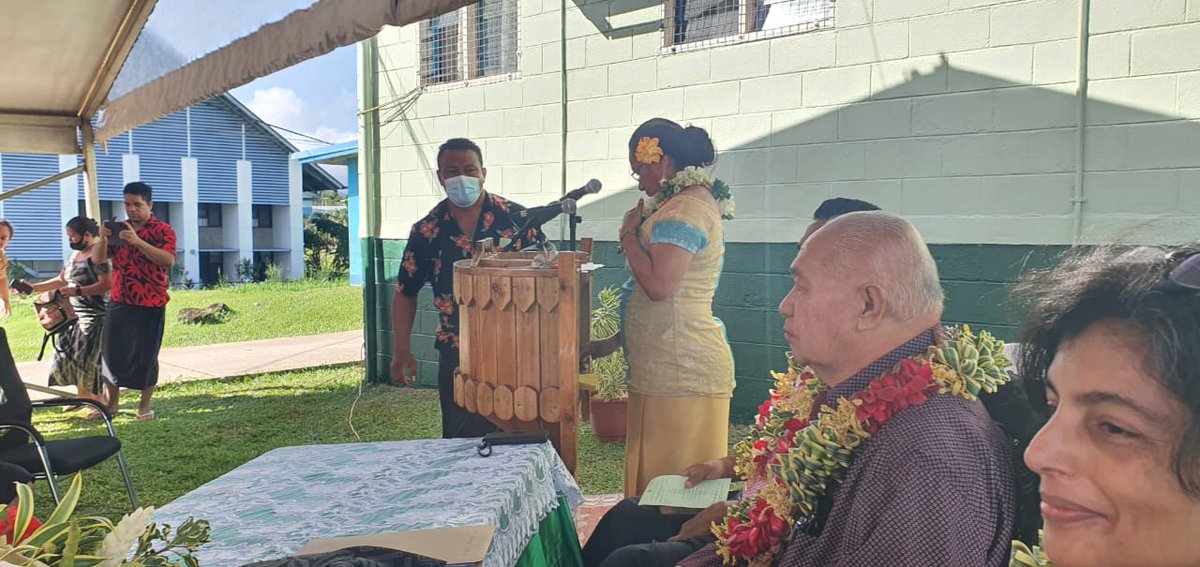 IndiainNZ's tweet photo. #IndiainSamoa
Under @samoaknowledge supported by India-UN Development Partnership Fund, the Lifelong Learning Lab was launched on 30 June. India’s Hon CG Mr L. A. Meredith participated in the event and made High Commissioner @MukteshPardeshi's remarks on his behalf. @samoagovt https://t.co/2FIEBKMO1c