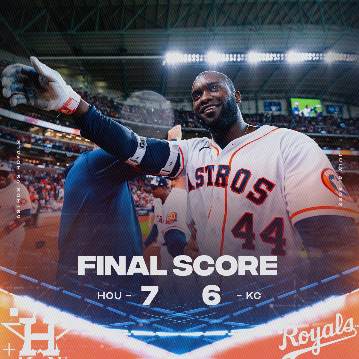astros's tweet photo. 44th of July. https://t.co/TcOUd8KO3R