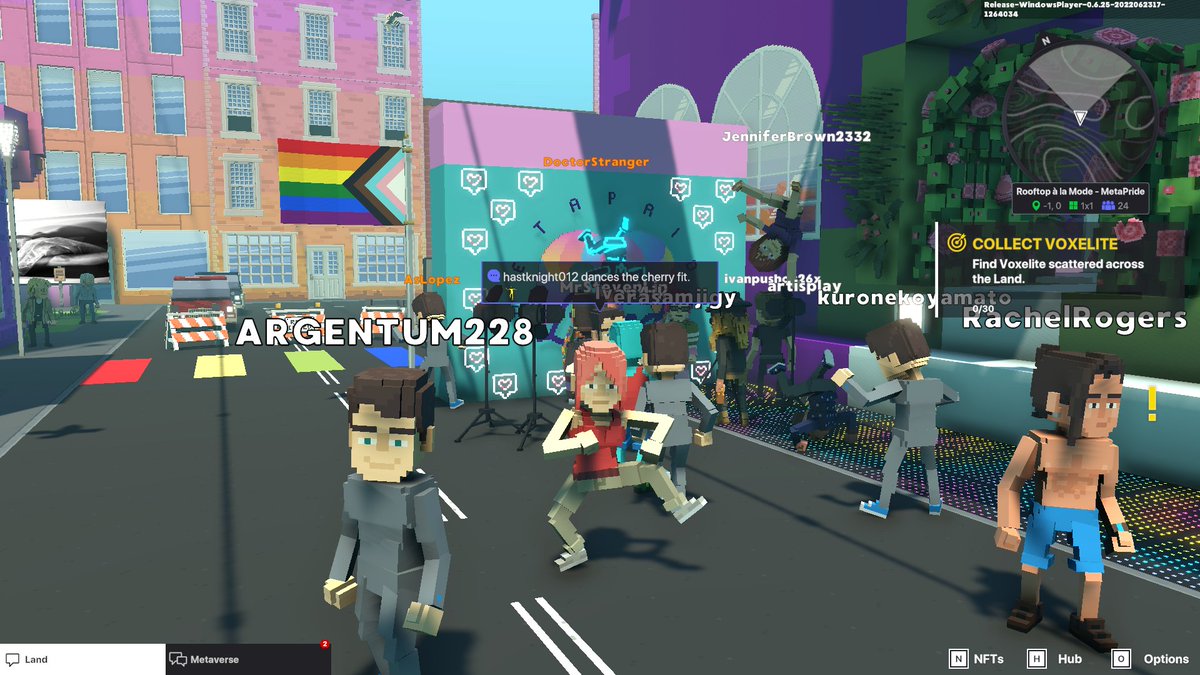 hastknight's tweet photo. @TheSandboxGame @METAPRIDELAND I just participated in the #BelongingWeek contest for a chance to win a Progress Flag NFT! Check out my screenshot below!
👇 https://t.co/QyKKJC5trr