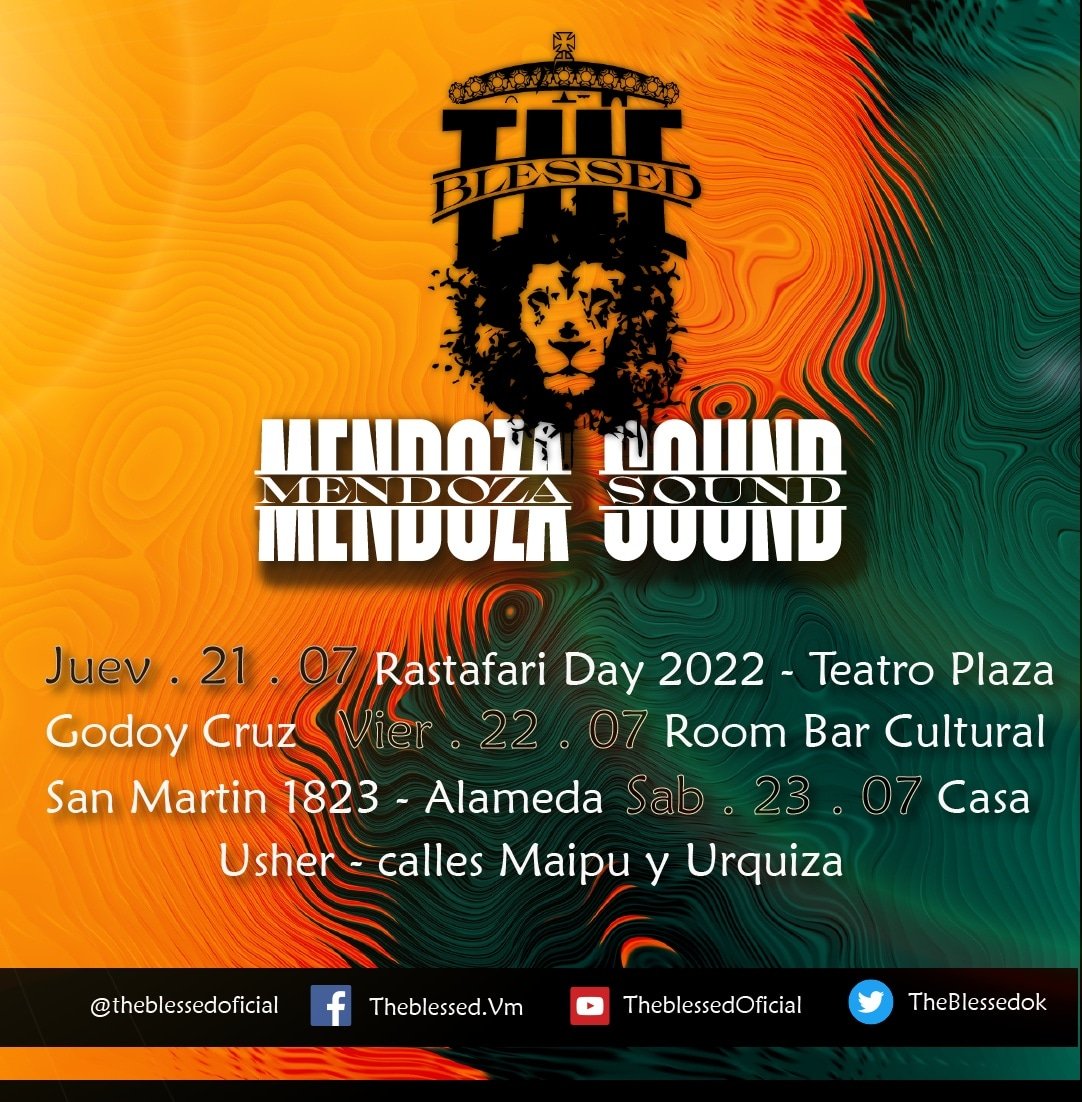 TheBlessedok's tweet photo. Te queremos contar que se viene la gira MENDOZA SOUND , en donde estaremos visitando a nuestros hermanos cuyanos!!!
Así que, ya saben...si andas por mendoza tenemos 3 encuentros hermosa con la pipol..
Jueves 21 , viernes 22 y sábado 23 de julio. https://t.co/Q3ZiYkahvw