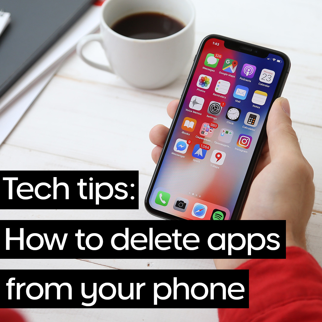 📱 Phone full of unused apps? Learn how to delete them (and clear up valuable memory) here: ow.ly/VfMG50JwF6I