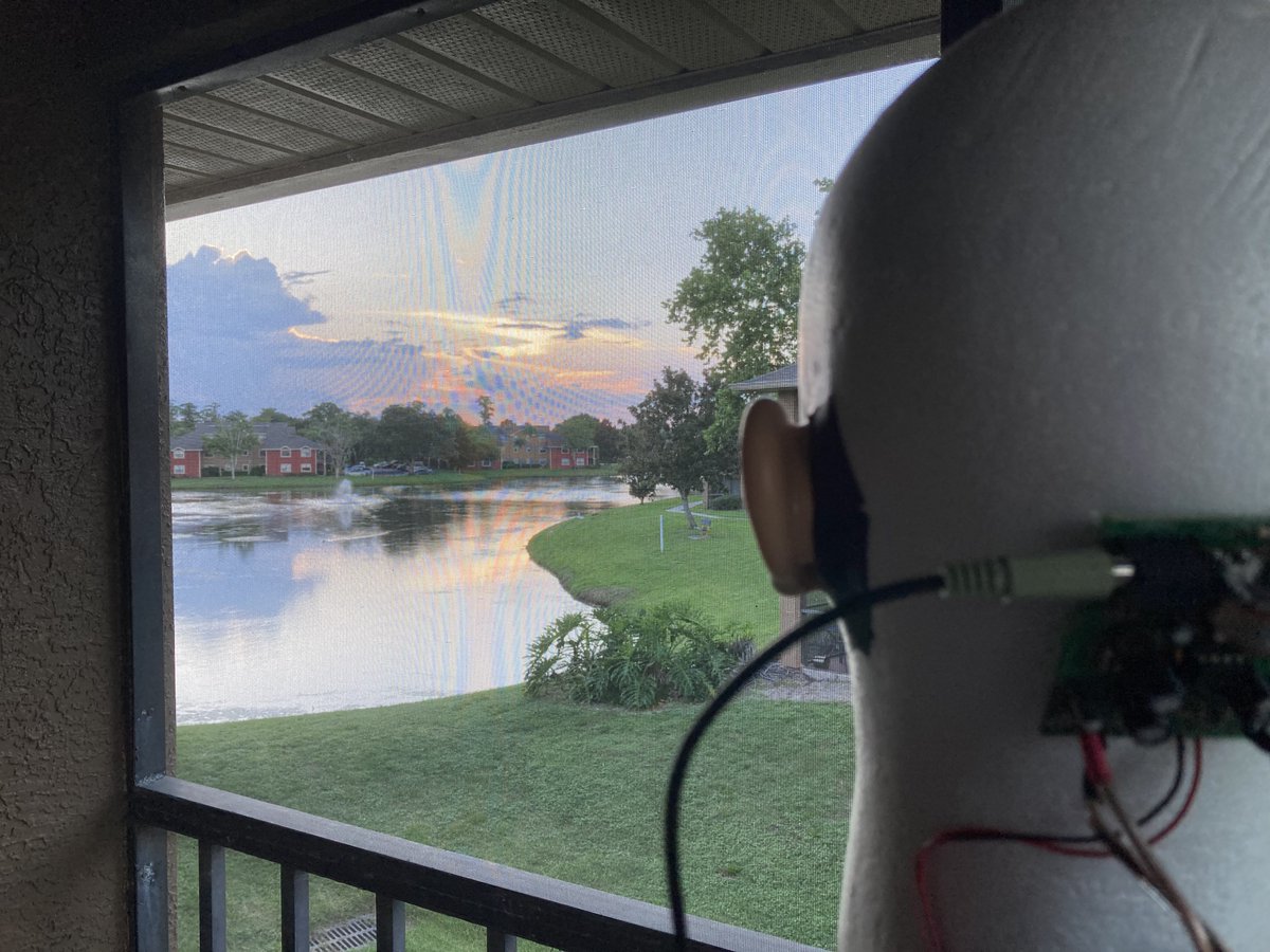 DIY Binaural Mic plus fireworks? Guess we'll find out how well it does.