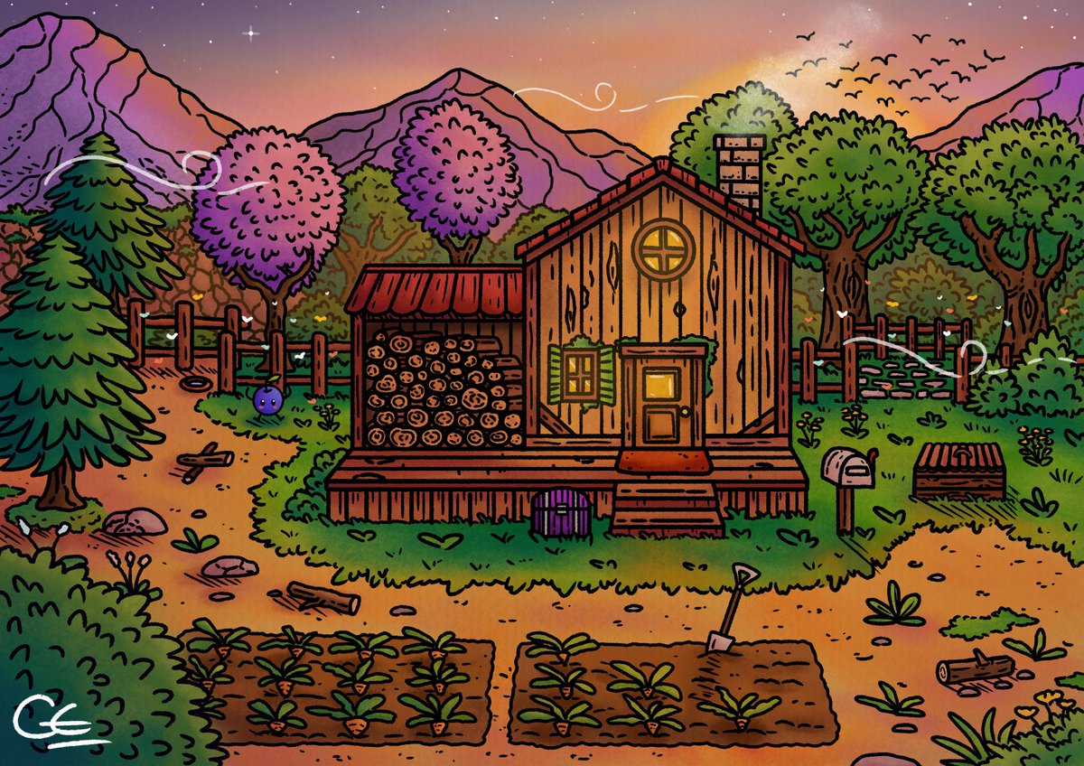 New beginnings. posted by u/kokiricraig. Post url: redd.it/vr8fiv #StardewValley #Stardew