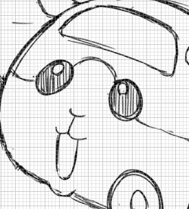 描き描き 