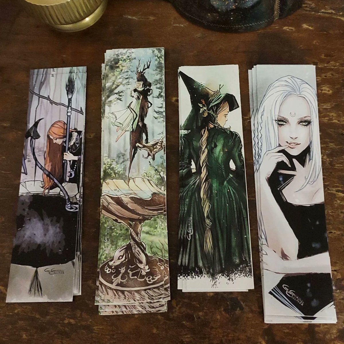 caelpher's tweet photo. G.Ghirelli Caelpher original bookmarks.
#caelpher
#bookmarks
#segnalibri
#aesthetic
#diseño
#madeinitaly
#illustrationbook
#beautiful
#witch
#fantasy https://t.co/we8X2jtvM7