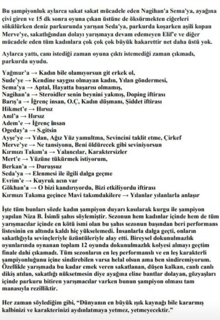 #survivorkupasıgerialınsın