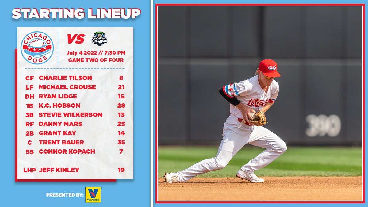 TheChicagoDogs's tweet photo. More baseball on the way ➡️ #NoKetchup🌭 https://t.co/3tTPWSyZBj