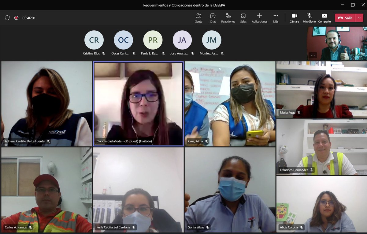 CRConsultores1's tweet photo. #FotodeGrupo 📸
#CursoVirtual "Requerimientos y Obligaciones para la Industria dentro de la #LGEEPA"
Muchas gracias a todos los participantes por su confianza y por su responsabilidad para buscar ser mejores profesionistas en materia #ambiental.
#cRContigo 🌿
#Industria #México https://t.co/SrHK6sT96H