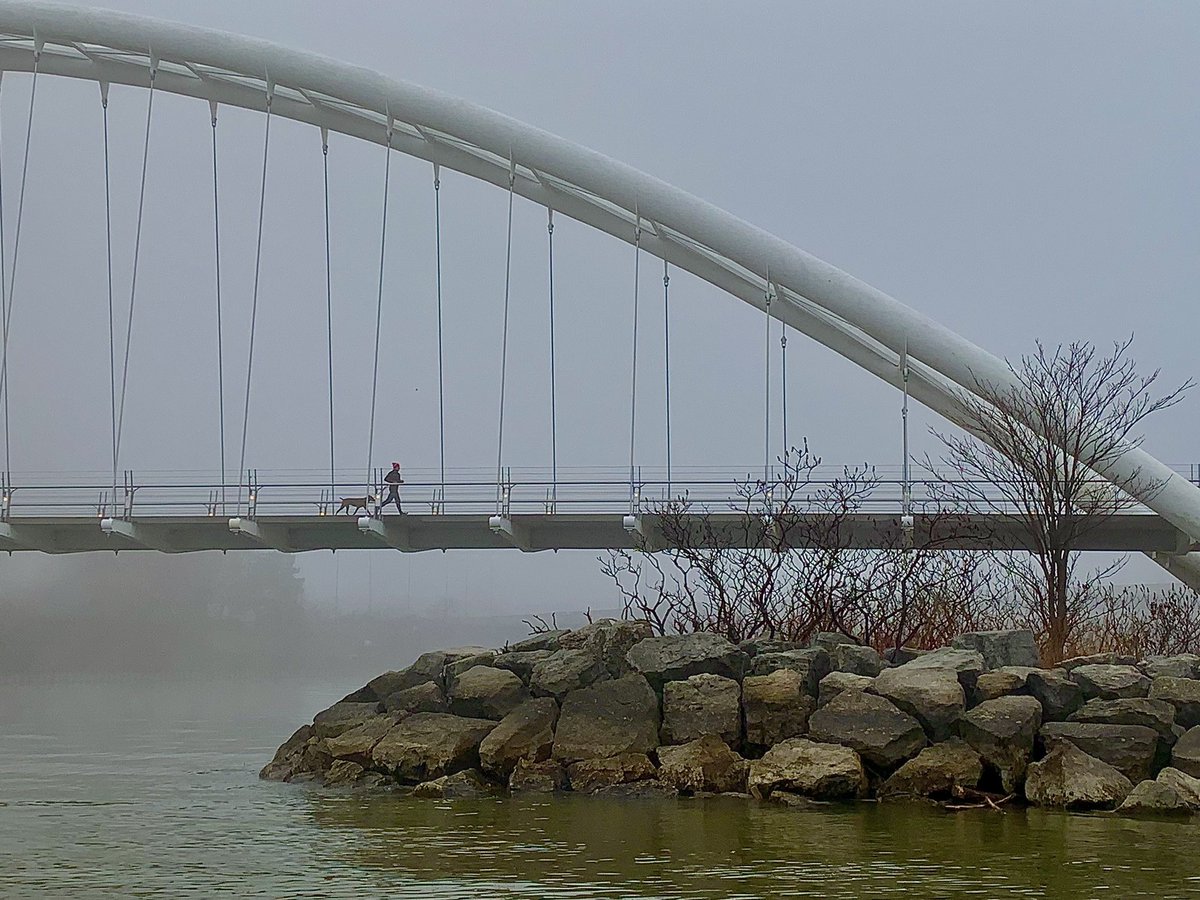 @hofeez_photo Humber pedestrian bridge Toronto.
#phoneshot