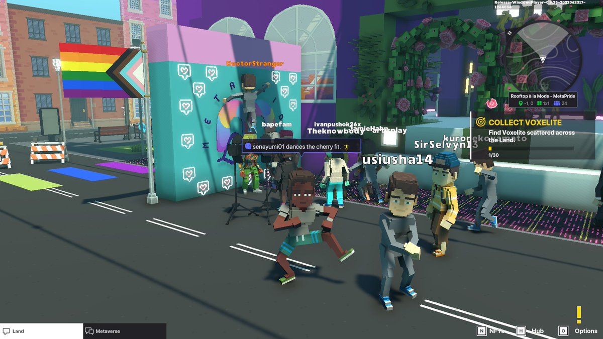 senayumii's tweet photo. @TheSandboxGame @METAPRIDELAND I just participated in the #BelongingWeek contest for a chance to win a Progress Flag NFT! Check out my screenshot below!
👇 https://t.co/yEaayK4Q0P