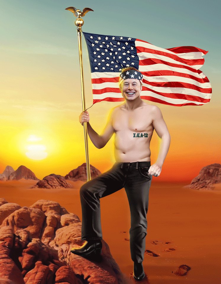 elonhero_com's tweet photo. Happy Independence Day!!! Support our favorite American at https://t.co/samRurysIB

#IndependenceDay2022 #4thOfJuly #Crypto #cryptocurrecy #Bitcoin #CoinMarketCap #ElonMusk https://t.co/Vd01Trs10o