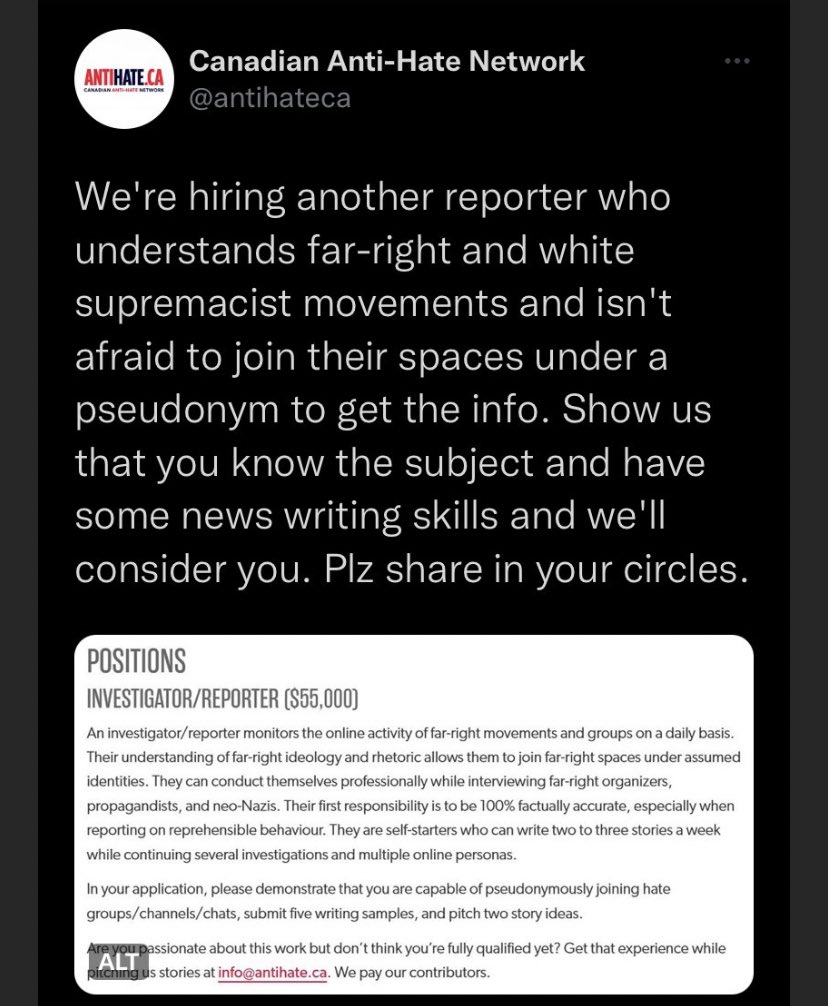 RealAndyLeeShow's tweet photo. “Another reporter”... just how many federally-funded undercover operatives have you got stalking us right now, exactly? 

You are welcome into our spaces anytime you want to join - no pseudonyms required! ✌🏼 https://t.co/y9kAgmkm00