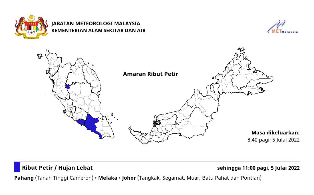 Jabatan Meteorologi Malaysia tweet media