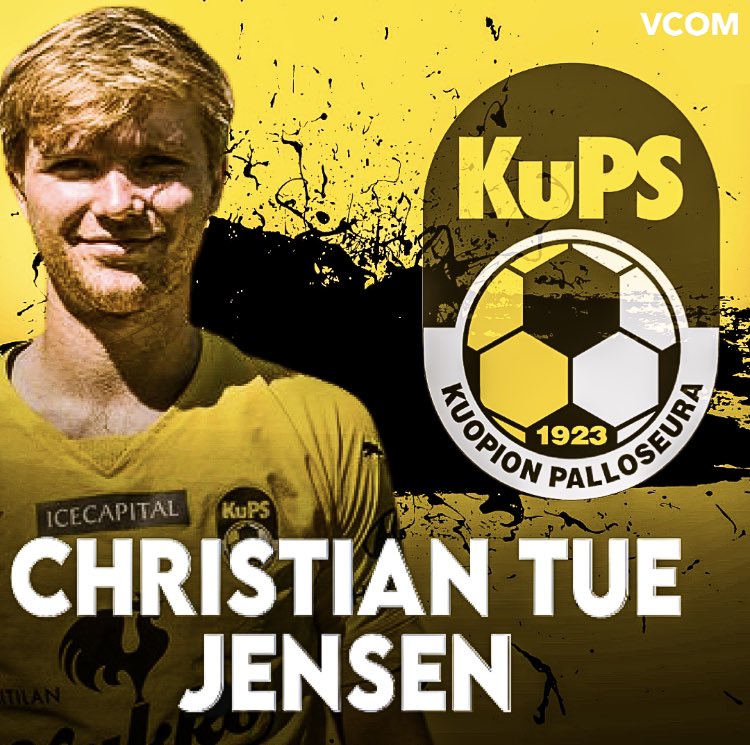 🚨 Christian Tue Jensen ➡️ KuPS

Kuopion Palloseura on tehnyt pelaajasopimuksen tanskalaisen Christian Tue Jensenin kanssa!

Sopimus kestää kauden 2023 loppuun ja sisältää myös option yhdestä lisävuodesta.

#Veikkausliiga #KuPS