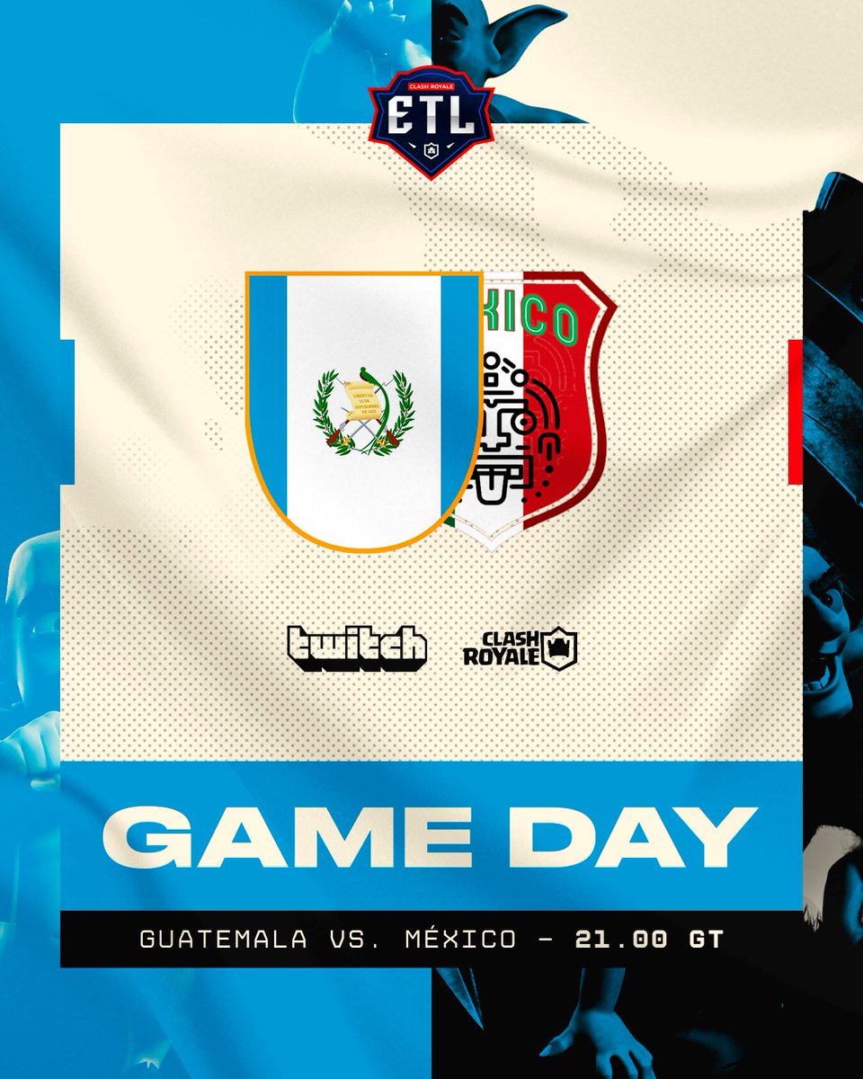 •MATCHDAY

Esta noche disputamos la tercera  jornada de ETL, trataremos de conseguir la victoria.

🏆 <a href="/_ETLCUP/">ETL CUP®</a> [J3]
🆚️ @MxMiSeleCr
⏰ 9:00 PM 🇬🇹
