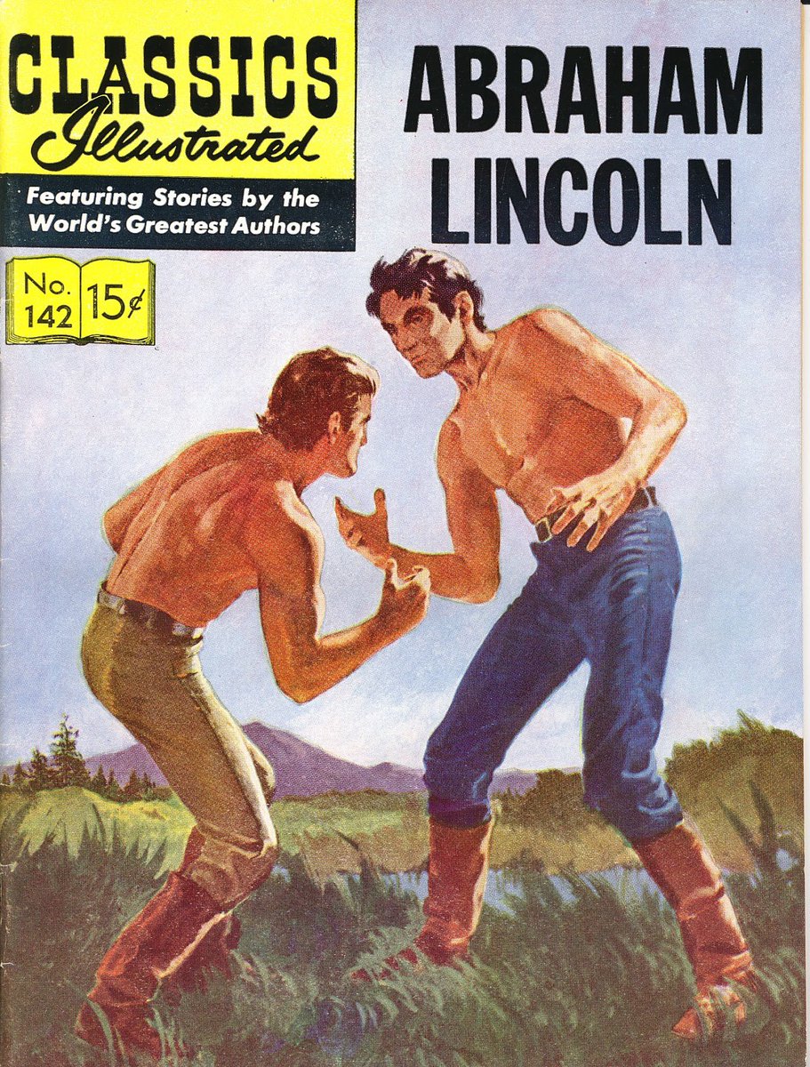 Super70sSports's tweet photo. My favorite thing about Abraham Lincoln is that he was allegedly about 300-1 as a wrestler before becoming president. This motherfucker was out there submitting people and shit. No way we were losing the Civil War. https://t.co/eFkul5IjMD