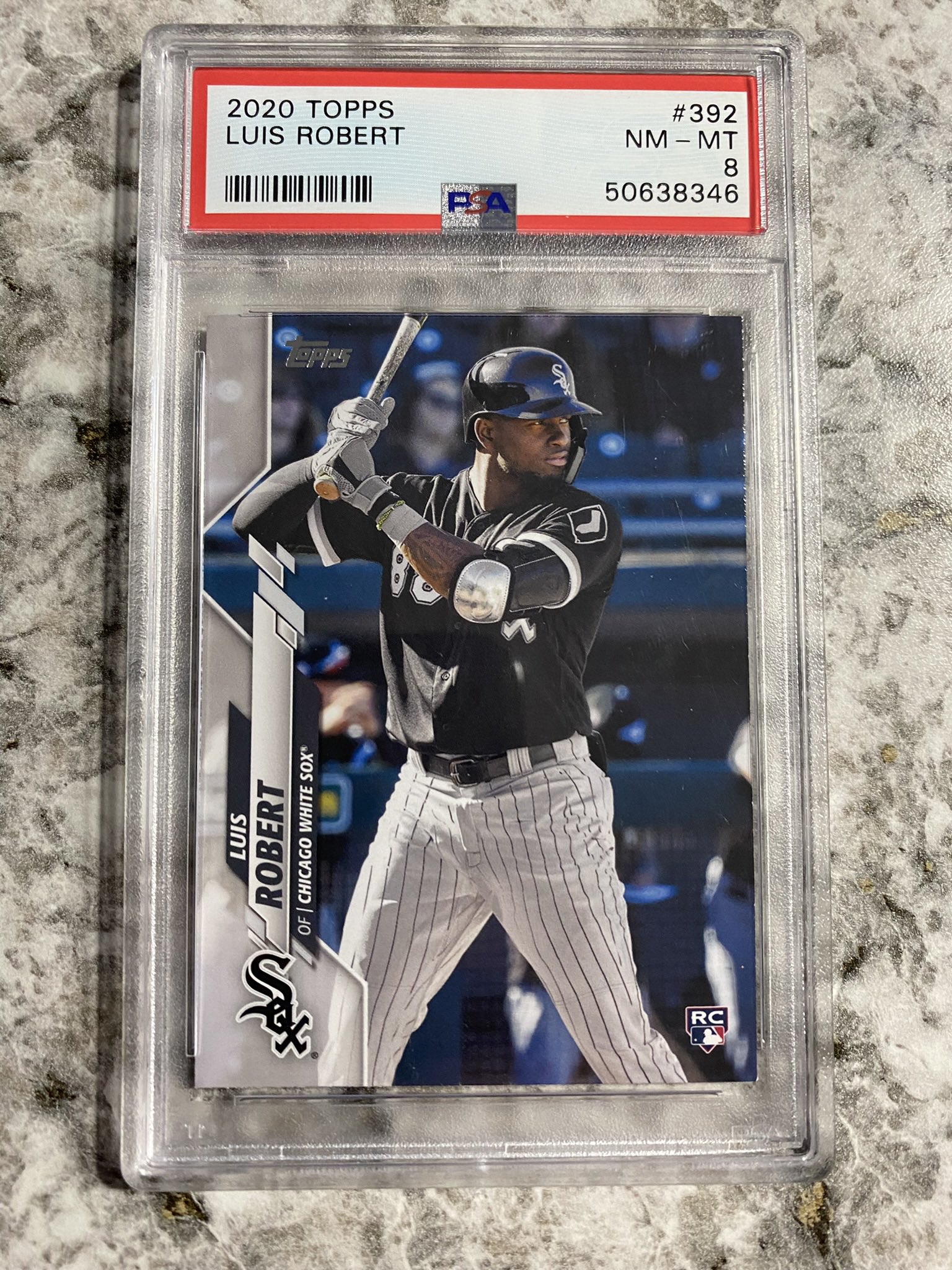 Drew 🐏 on Twitter: "🚨🚨🚨FREE GIVEAWAY🚨🚨🚨 2020 TOPPS LUIS ROBERT ROOKIE  PSA 8 FOLLOW, RETWEET, &amp; TAG A FRIEND &amp; once I reach 2100 followers  I will pick a winner! Thanks in