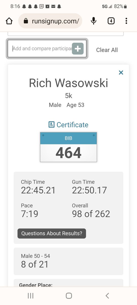 9th race of 22 in '22