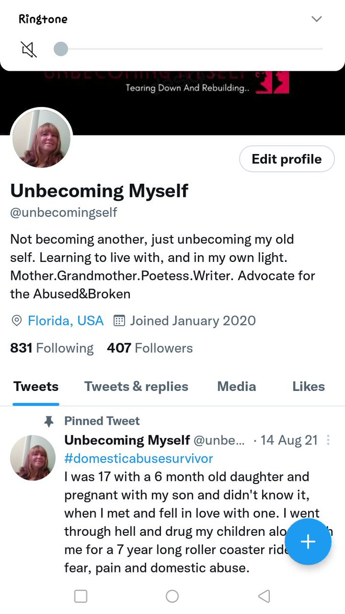 Unbecoming Myself tweet media