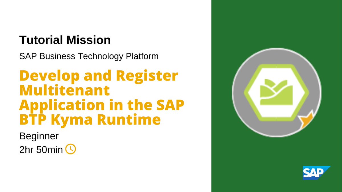 SAPCommunity's tweet photo. 🧠 📖 Tutorial: Learn the basic steps on deploying application in the Kyma runtime, including preparing Kyma environment, building application into OCI image, preparing Kubernetes objects description and deploying in the Kyma runtime.

Take the tutorial ➡https://t.co/4sG6xnyh0m https://t.co/bpiWdCfPjK