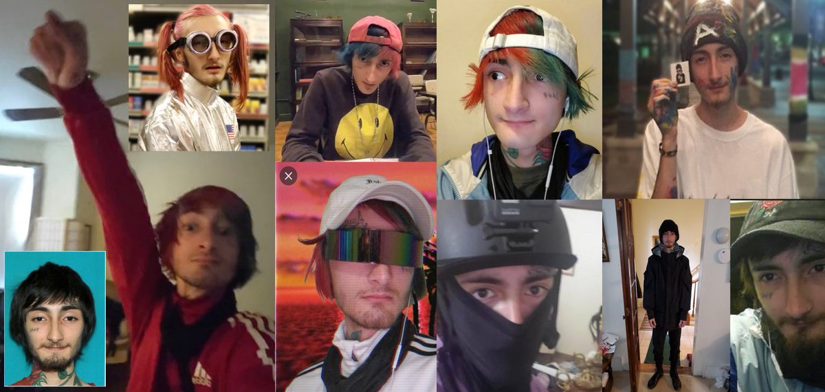 CoinHours's tweet photo. @awake_rip Robert Crimo

Mocking Trump supporters with his Waldo outfit

Disrespecting the Trump flag

Typical leftist Antifa soyboy

Scrawny, unhealthy, colored hair, ridiculous clothing

Conservatives don’t look like that

His social media history is all anti-Trump https://t.co/8lrINFZNyK