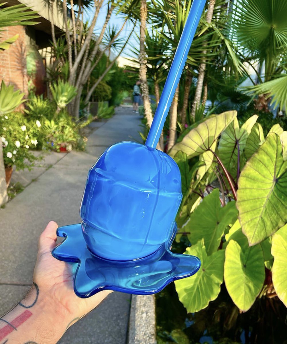 DOCJonathanPaul's tweet image. Ice Blue Mini Meltdown Sculptures are now available 🔗 in bio 🎯
