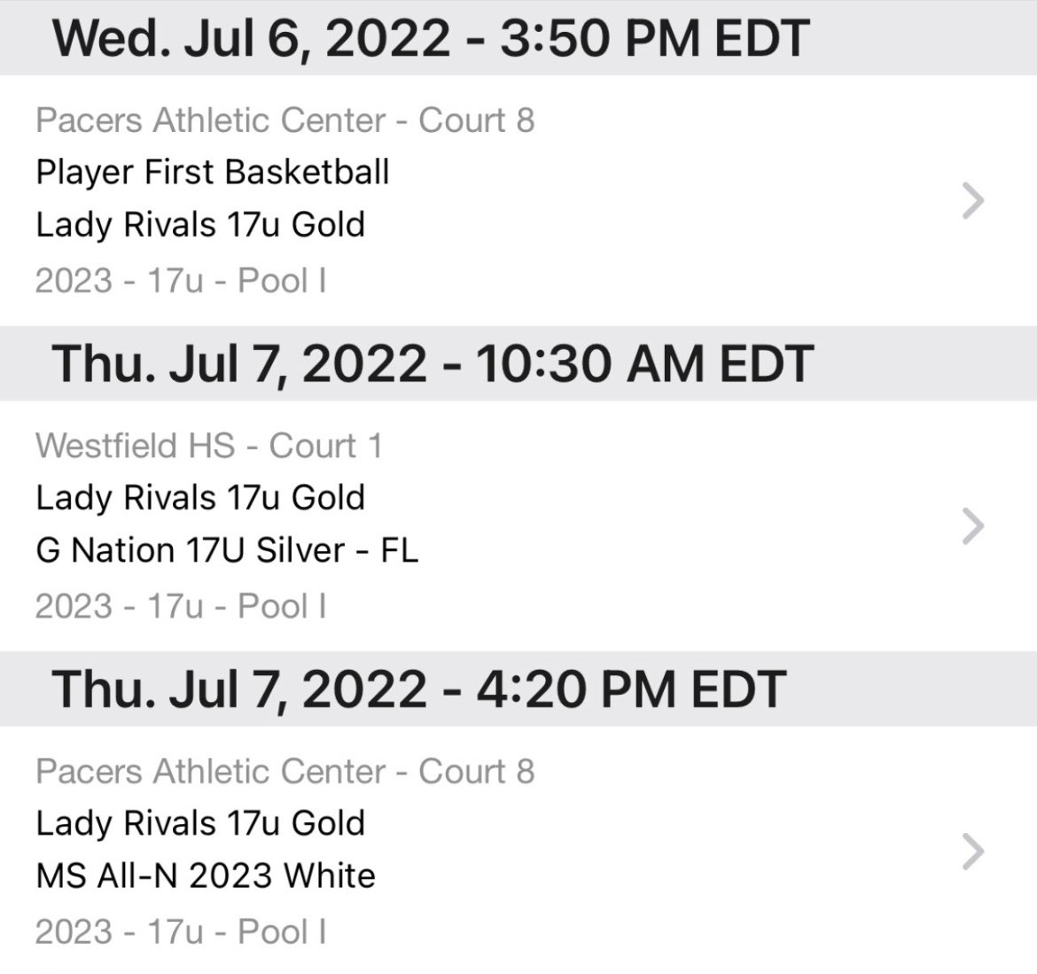 Anique St. Laurent (@aniquestlaurent) on Twitter photo July is here!!! Below is my schedule for Hoosier Heat.💥💥 <a href="/LadyRivals/">Lady Rivals</a> <a href="/IAMCoachU1/">Ushearnda Rae</a> <a href="/NELPOCOACHO/">Ricky Oliver</a> July is here!!! Below is my schedule for Hoosier Heat.💥💥 <a href="/LadyRivals/">Lady Rivals</a> <a href="/IAMCoachU1/">Ushearnda Rae</a> <a href="/NELPOCOACHO/">Ricky Oliver</a>