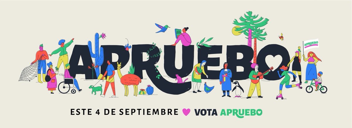 La belleza de la democracia y representatividad contenida en un texto único en el mundo.
No pierdad tu oportunidad de leerlo!
#votoinformado 
#APRUEBO