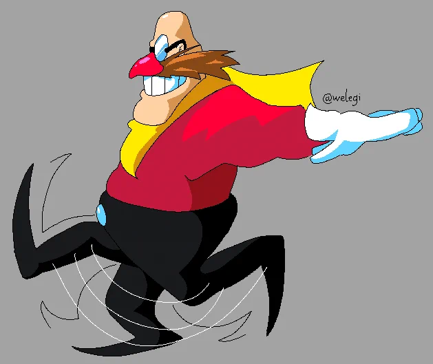 WITH MY BRAND NEW, GENIUS INVENTION I'LL BLAST THAT BLASTED HEDGEHOG TO THE ENDS OF THE EARTH!!! 
