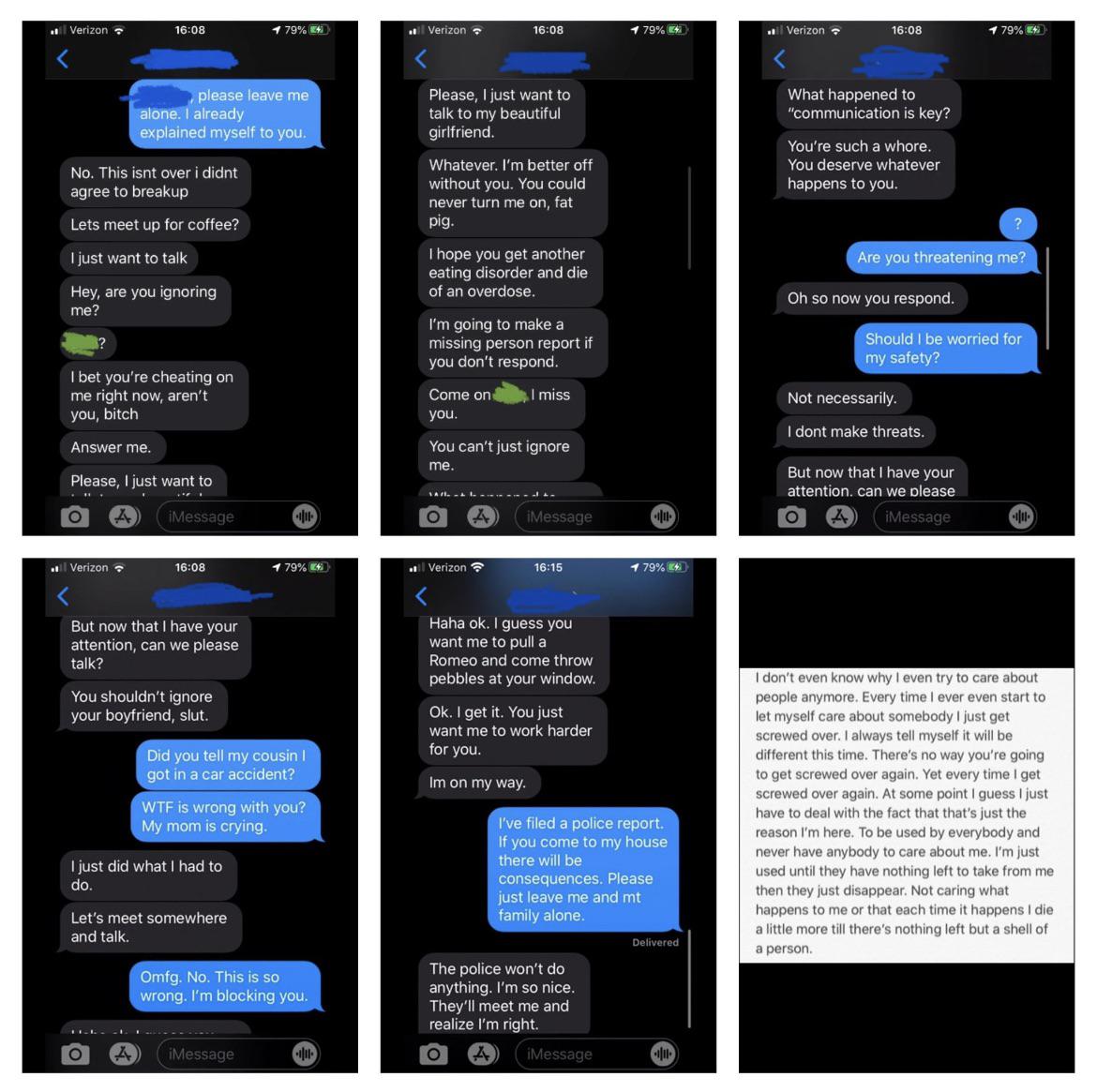 TrashyPPL's tweet image. Girl breaks up with her boyfriend and posts this on her Instagram the next day