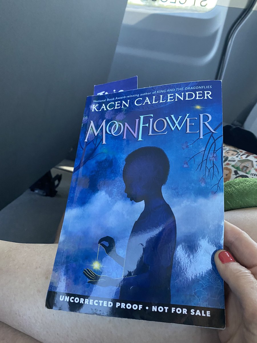 Hey @teachlovesbooks—you are seriously going to want to clear your reading schedule this week—#Moonflower by @kacencallender is headed your way and it is one of the most poignant & powerful #books I have every read. @Scholastic #bookposse