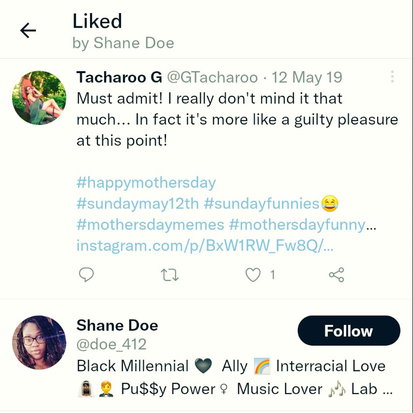 GTacharoo's tweet photo. My Twitter account is probably my most neglected app of all the socials I have so when anyone Like or comments on any mediocre postings... Especially when it's one that you had to scroll down a month or two 

That's cool https://t.co/aSf3Dks0Wv