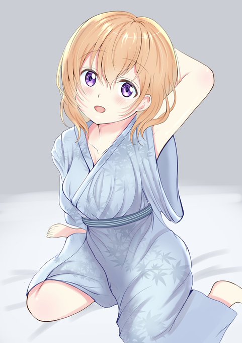 浴衣のココアちゃん
#ごちうさ #ご注文はうさぎですか #gochiusa 