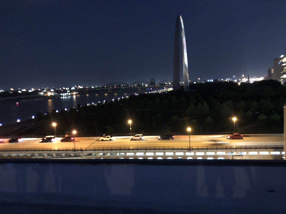 The view from Peper Lofts on Laclede’s Landing before tonight’s Fair St. Louis fireworks begin. You can watch the fireworks on @FOX2now in just a few minutes.