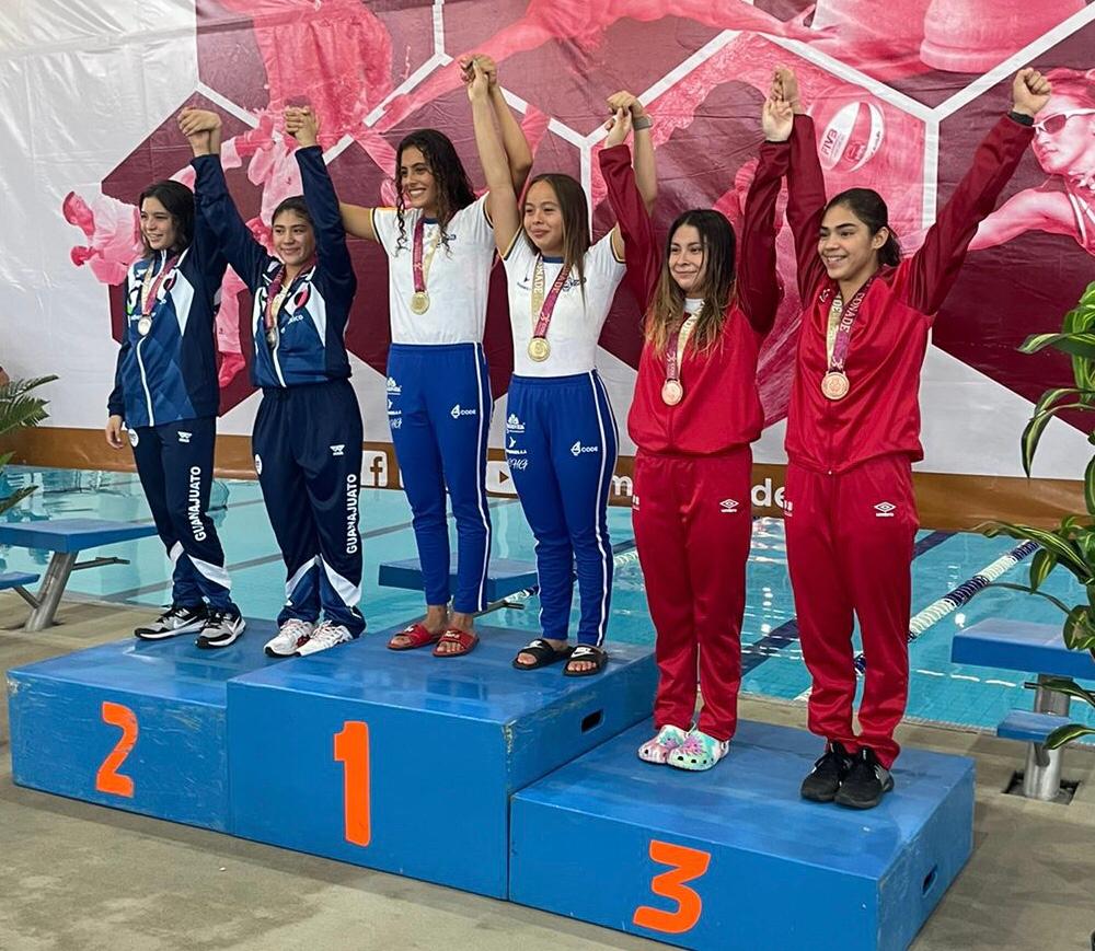 🙌🏻¡Medalla en clavados! 

La pareja integrada por María José Sánchez y Matilda Garcia sumó un BRONCE🥉para la Ciudad de México en sincronizado trampolín 3m de los #NacionalesCONADE2022 en La Paz, Baja California Sur.
#OrgulloCDMX