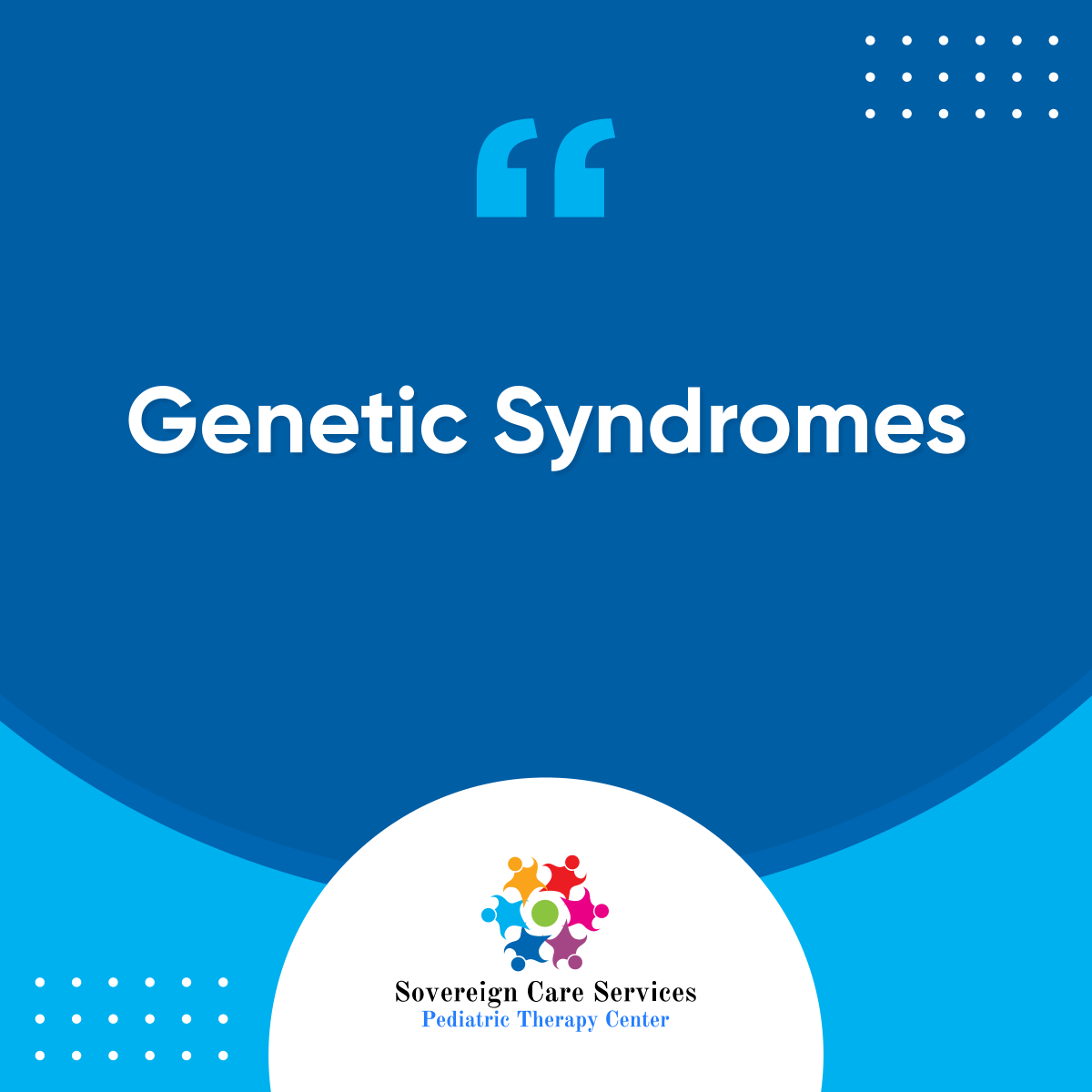 Genetic Syndromes

Down Syndrome causes developmental and intellectual delays, whereas Muscular Dystrophy impacts muscle mass and strength. For immediate intervention, contact us and schedule your child’s physical therapy. Get in touch!

#GeneticSyndromes #DownSyndrome