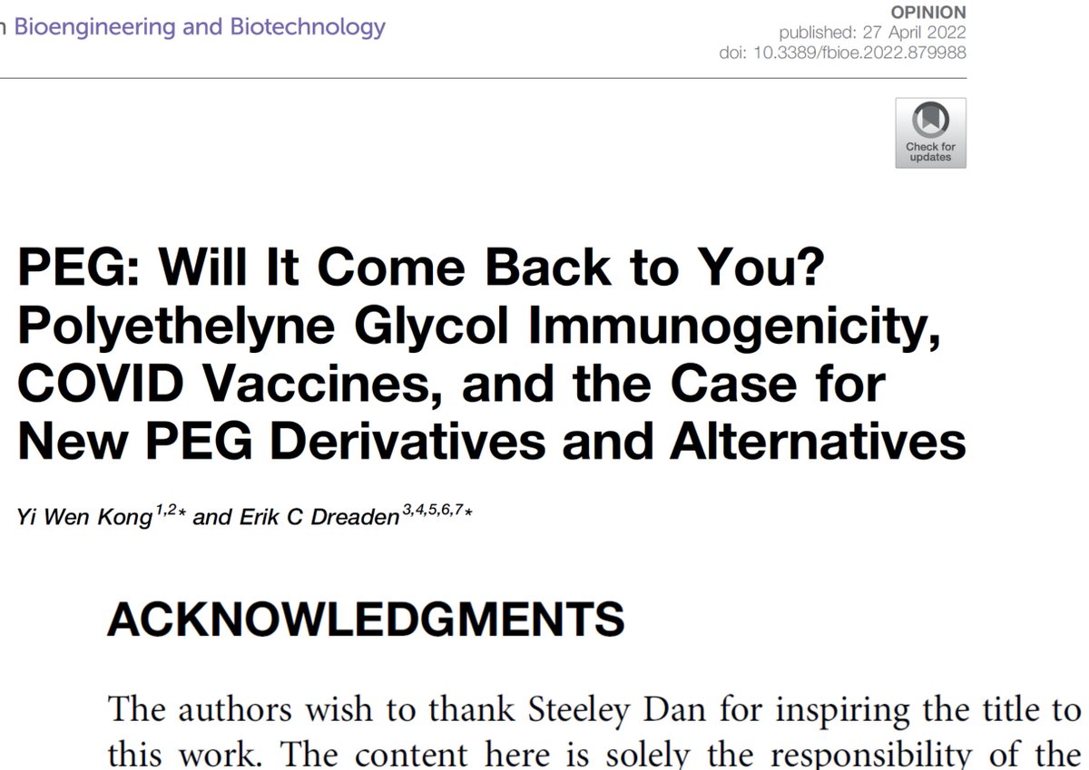Interesting acknowledgments on this one! I now know there is a song called 'Peg' by Steely Dan.