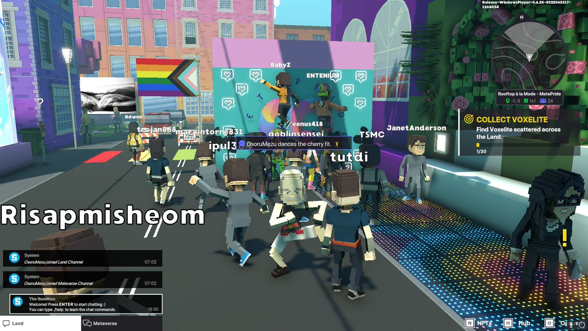 Politedot188's tweet photo. @TheSandboxGame @METAPRIDELAND I just participated in the #BelongingWeek contest for a chance to win a Progress Flag NFT! Check out my screenshot below!
👇 https://t.co/EjEtfyOlfs